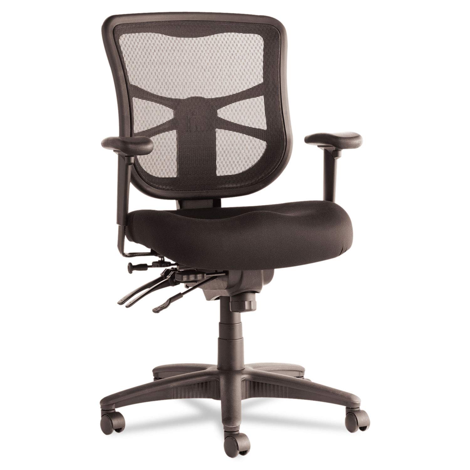 Task Chair Mid Back - Mesh Mid-Back Multifunction Office Chair, Ergonomic