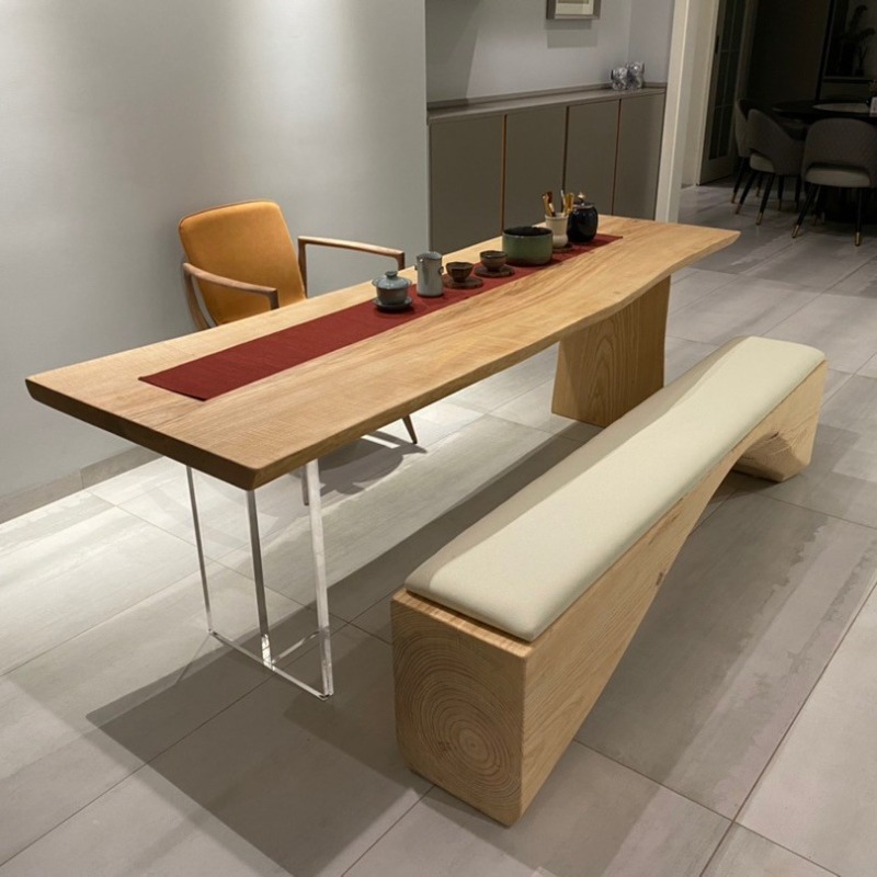 Nordic Solid Wood Acrylic Floa - Office Furniture And Desks recension och pris