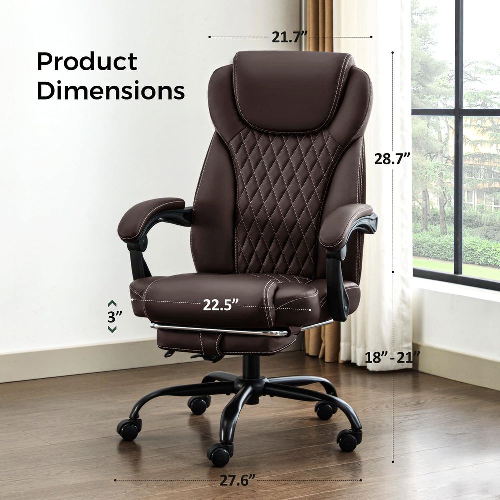 Office Chair,Big and Tall Offi - Office Furniture Ergonomic recension och pris