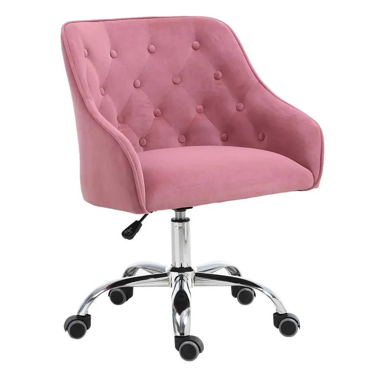 87CM Velvet Office Chair Desk  - Task Chair Mid Back recension och pris