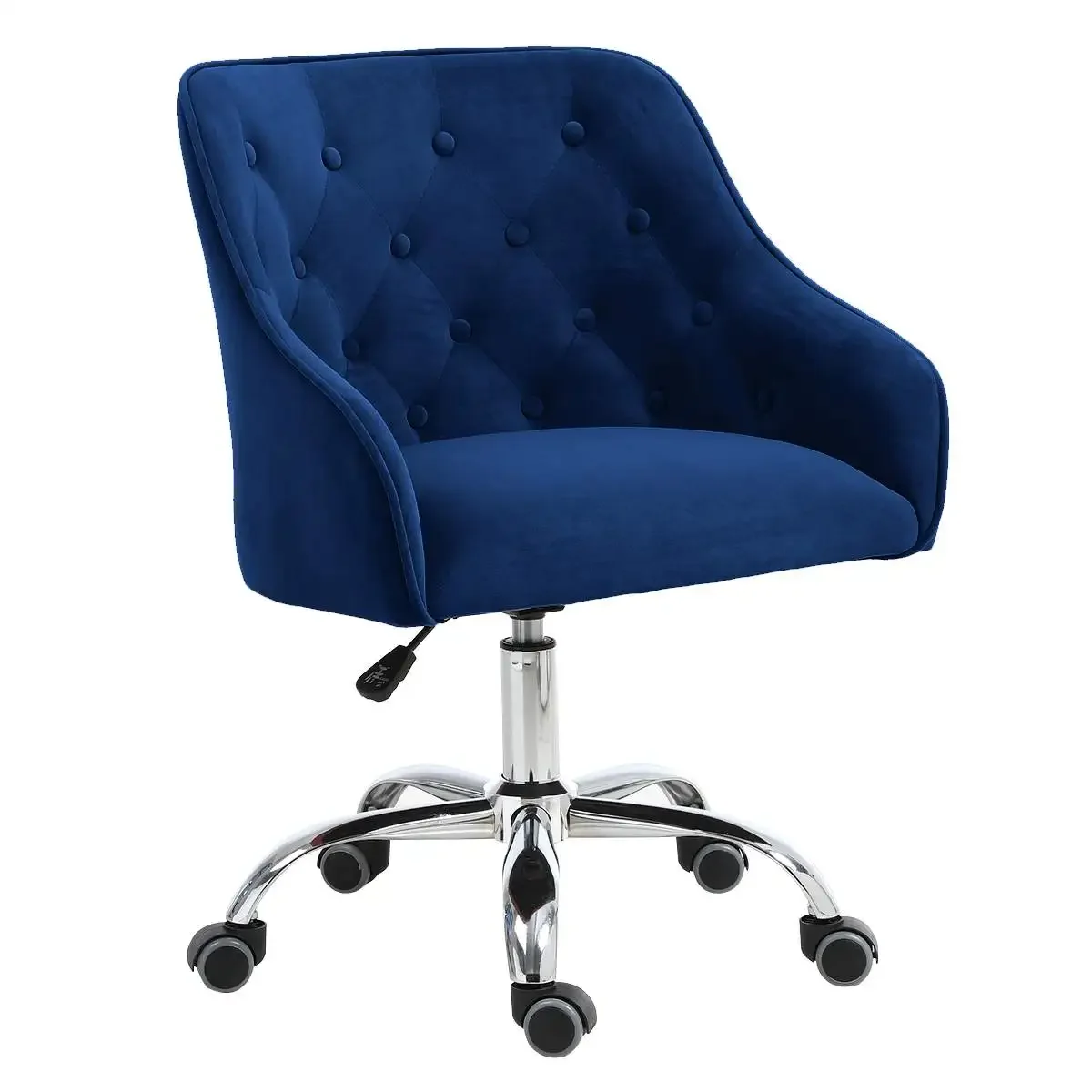 87CM Velvet Office Chair Desk  - Task Chair Mid Back recension och pris