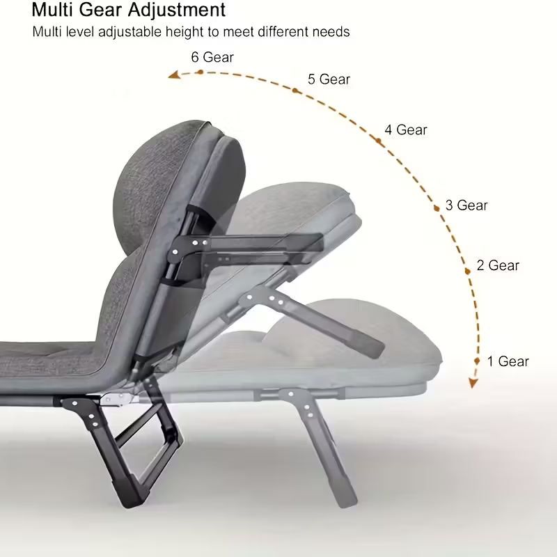 Portable Folding Lounge Reclin - Office Furniture Ergonomic recension och pris