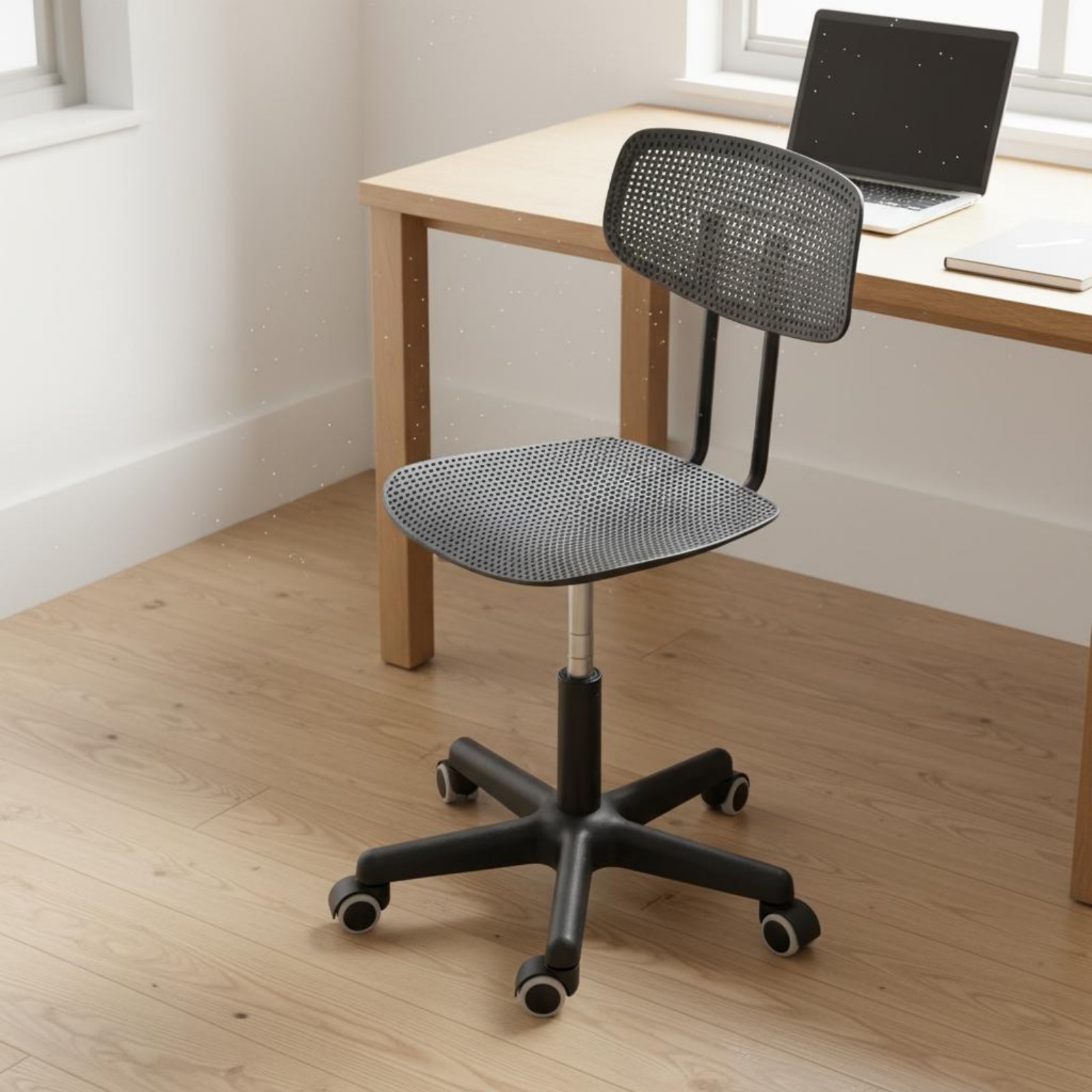 Adjustable Rolling Desk Chair  - Office Furniture And Desks recension och pris