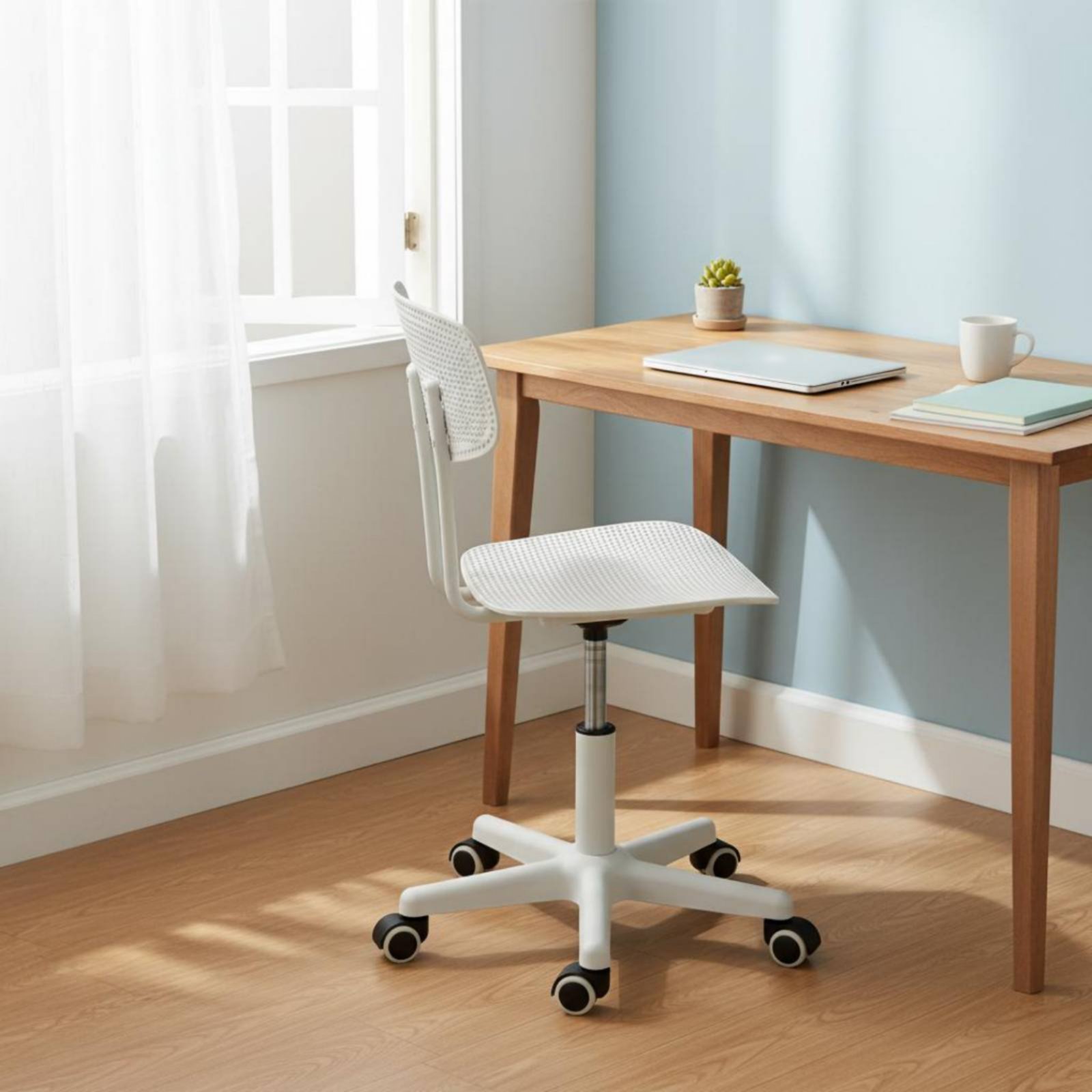 Adjustable Rolling Desk Chair  - Office Furniture And Desks recension och pris