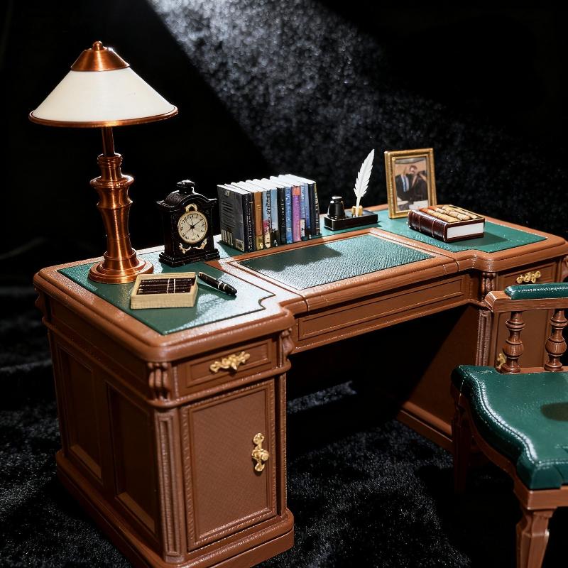 1:12 Scale Dollhouse Mini Vint - Office Furniture And Desks recension och pris