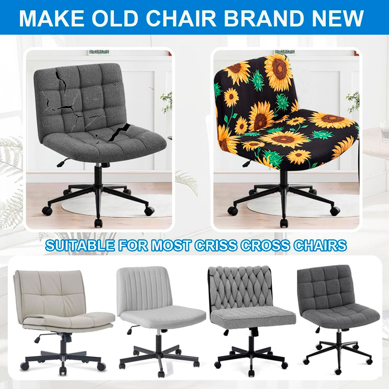 Armless Criss Cross Office Des - Task Chair Mid Back recension och pris