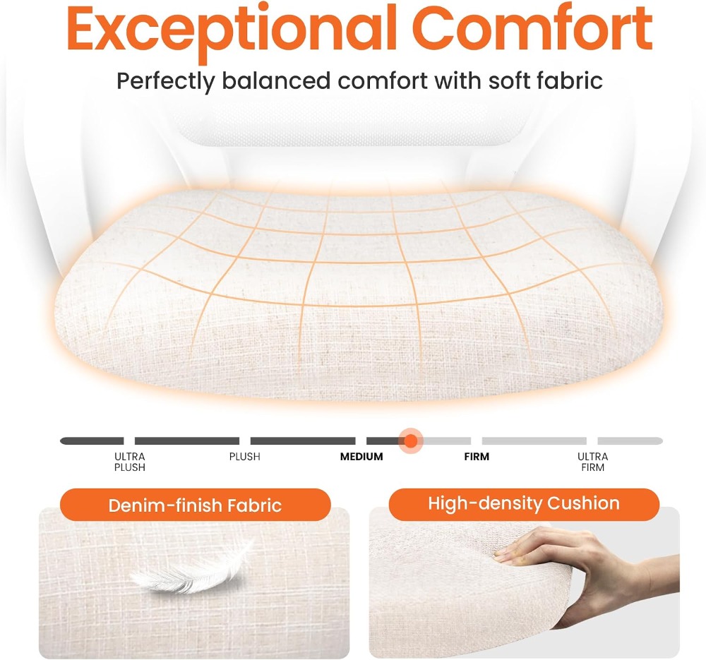 Ergonomic Office Desk Chair wi - Task Chair Mid Back recension och pris