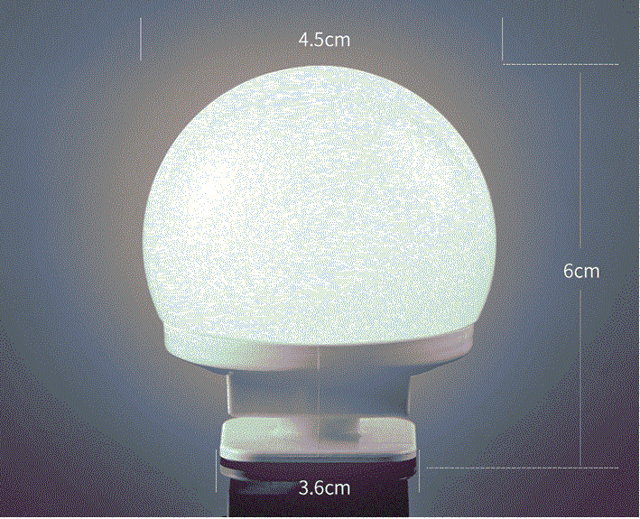 LED Light Paste Mirror Makeup  - Office Furniture Modern recension och pris