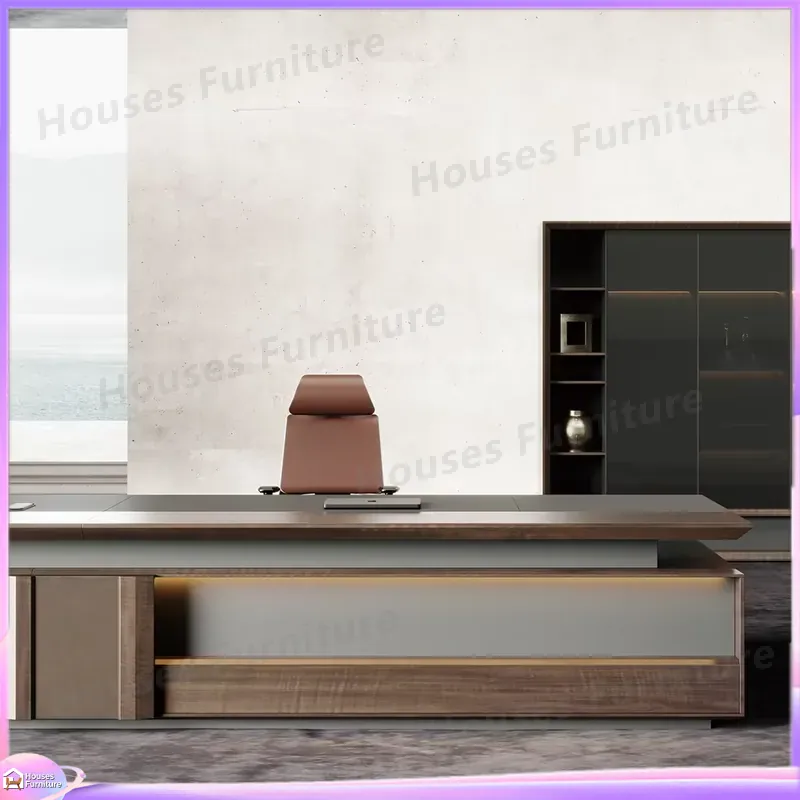 Luxury Executive Desk Solid Wo - Office Furniture And Desks recension och pris