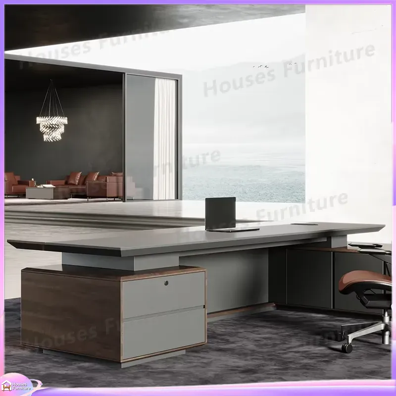 Luxury Executive Desk Solid Wo - Office Furniture And Desks recension och pris