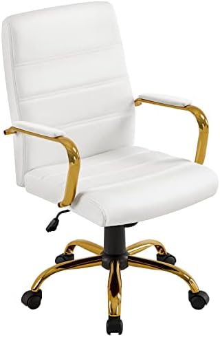 Mid-Back Office Chair PU Leath - Task Chair Mid Back recension och pris
