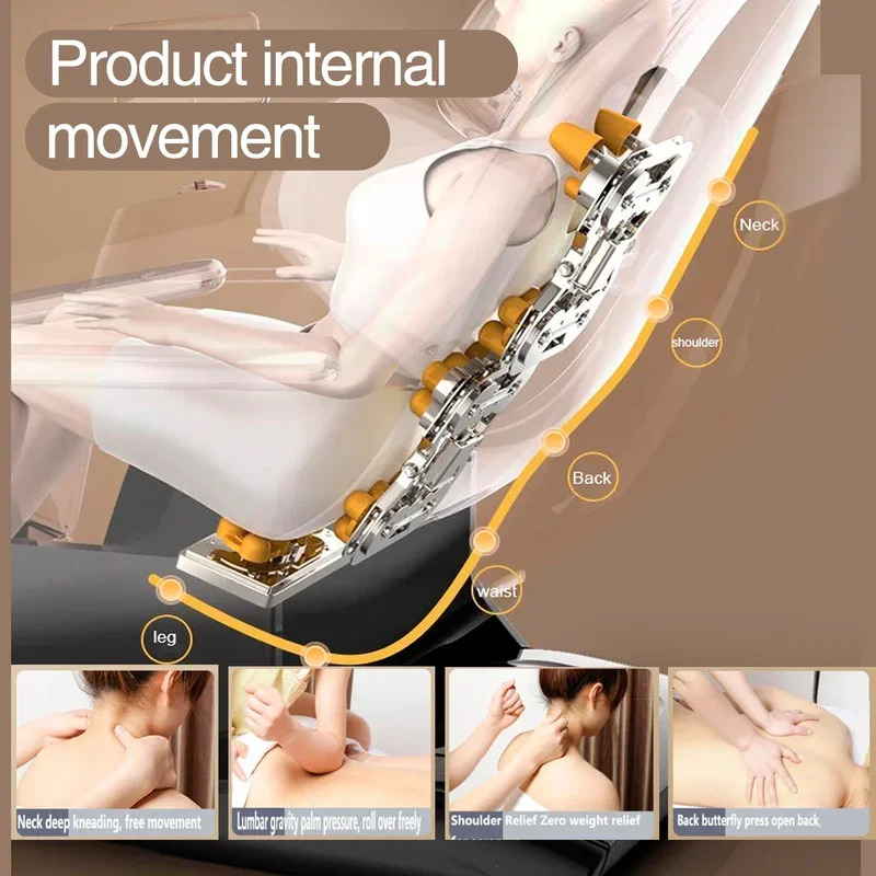 4D SL Track Massage Chair Zero - Office Furniture Ergonomic recension och pris