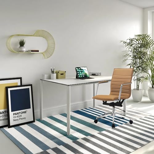 Set of 2 Modern Office Desk Ch - Task Chair Mid Back recension och pris