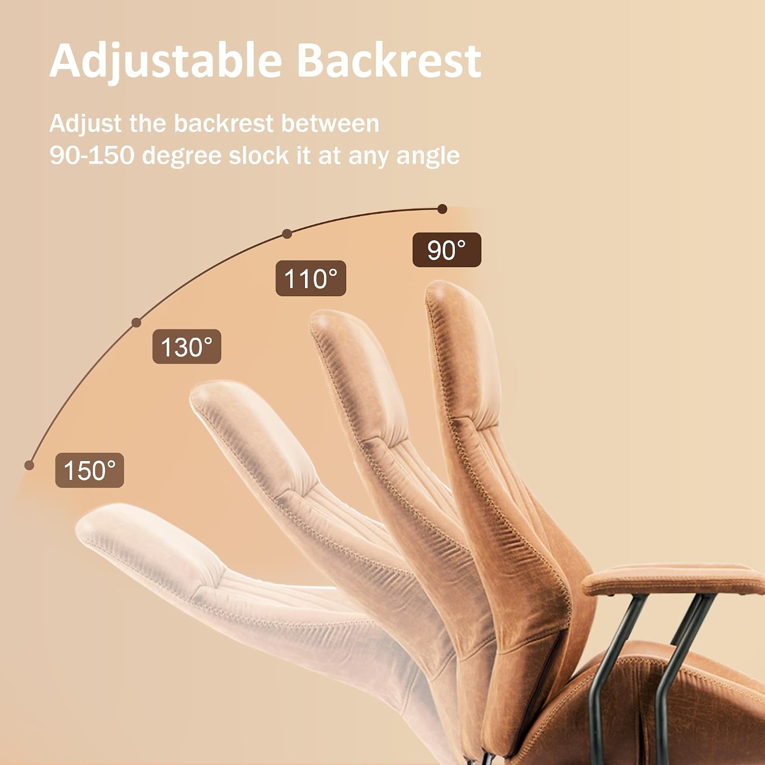 High Back Home Office Chair, M - Task Chair Mid Back recension och pris