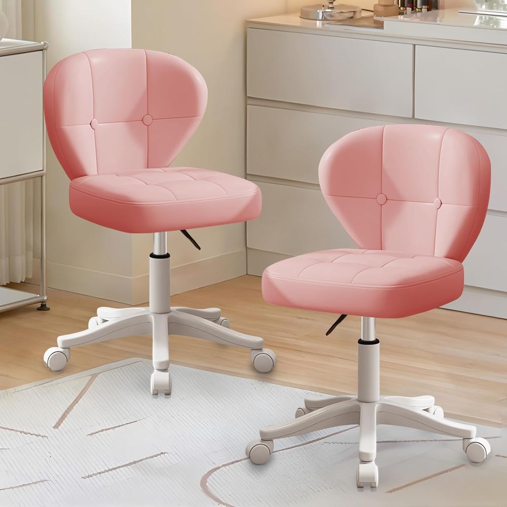 Plush Swivel Office Chair with - Office Furniture Modern recension och pris