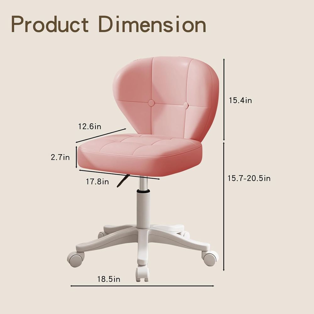 Plush Swivel Office Chair with - Office Furniture Modern recension och pris