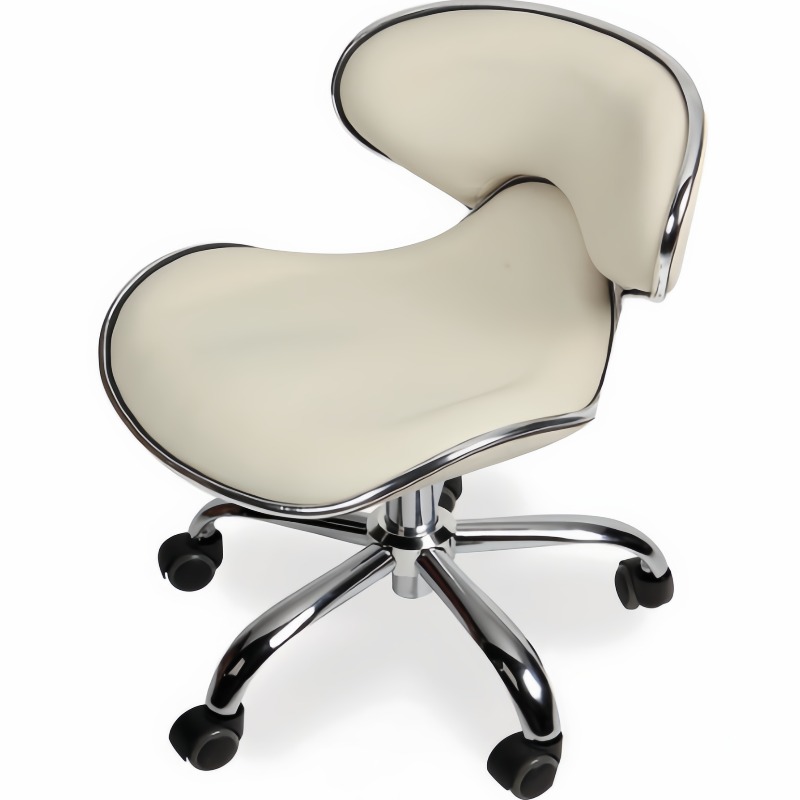 ‌Height-Adjustable PU Saddle C - Office Furniture Ergonomic recension och pris